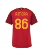 Ženske Nogometnih dresov AS Roma Rodrigo Mora #86 Domači 2026-27 Kratki rokavi Ženske Nogometnih dresov AS Roma Rodrigo Mora #86 Domači 2026-27 Kratki rokavi